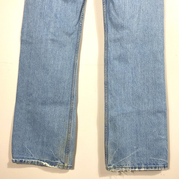 American Eagle Outfitters Men's Light Blue Wash Low Rise Bootcut Jeans 29/30 - Picture 6 of 10